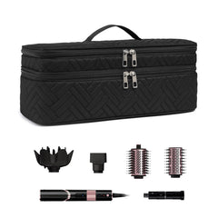 ARLMEGOR double-layer carrying case front view for secure travel protection