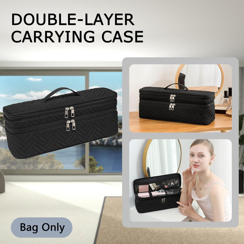 ARLMEGOR case interior compartments organized storage for hair tools