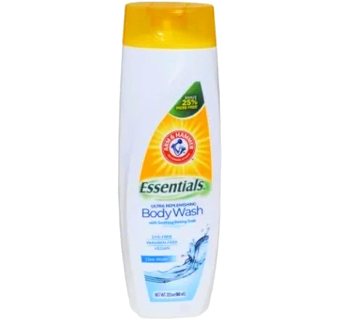 Arm & Hammer Clear Water dye-free label communicates vegan-friendly, paraben-free cleansing.