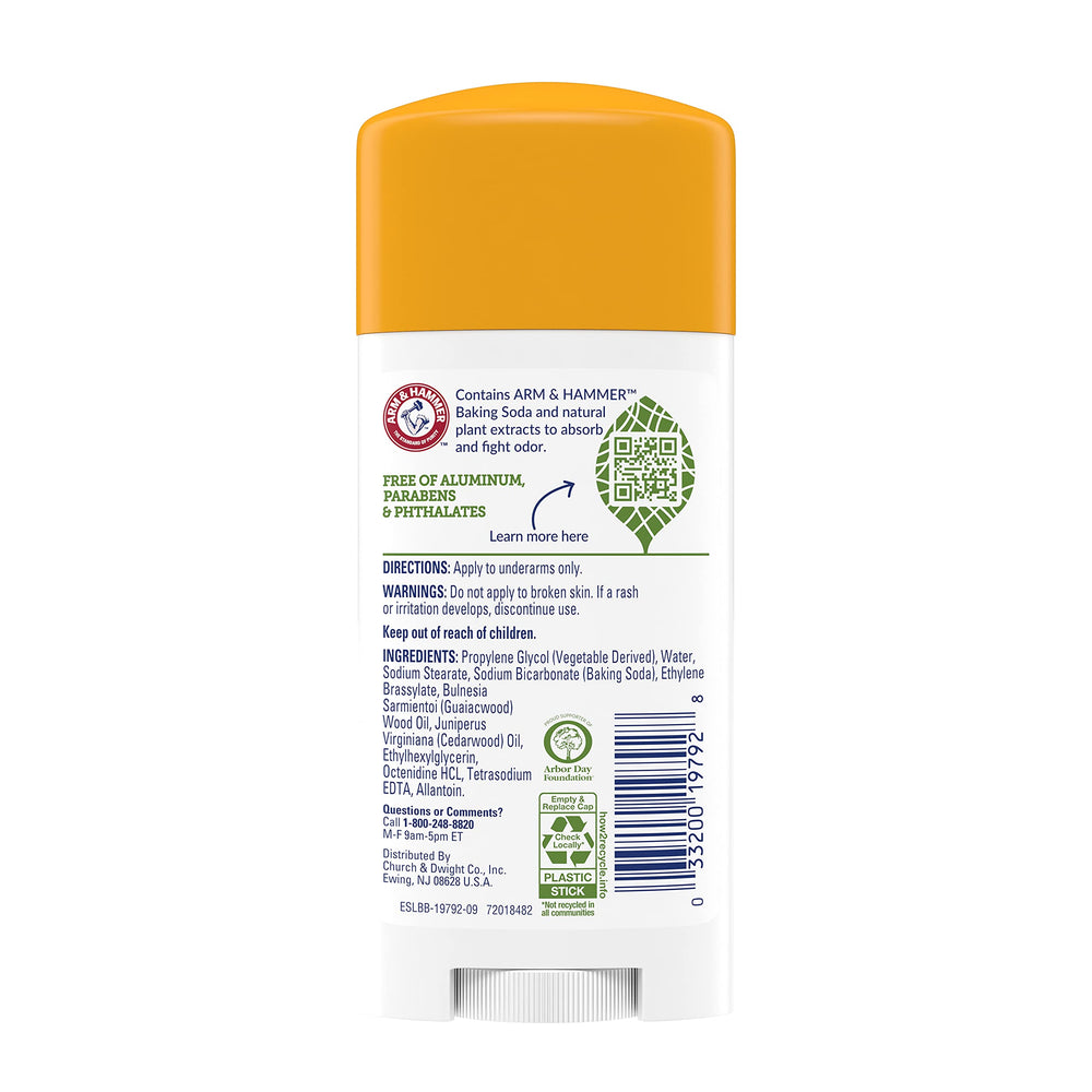 Arm & Hammer Essentials Unscented deodorant five-pack pack shot highlighting daily use value.