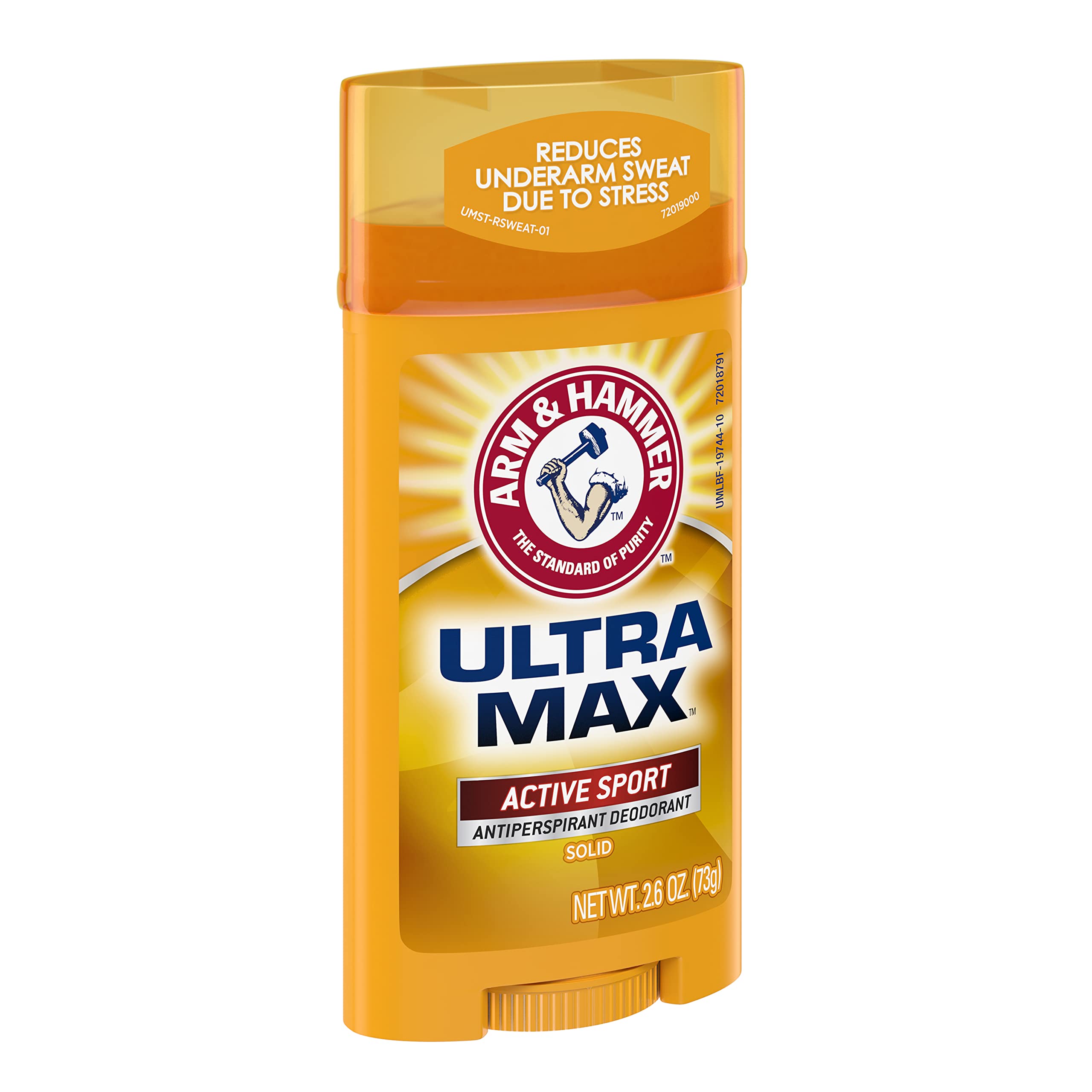 Arm & Hammer UltraMax Active Sport 3-pack on display for value.