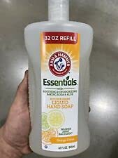 Arm & Hammer Essentials Kitchen Fresh aloe vera formula gently moisturizes hands.