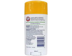 Arm & Hammer Essentials Unscented Deodorant stick closeup – aluminum-free odor control