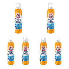 Arm & Hammer Simply Saline wound wash pressurized can delivers continuous spray for easy wound cleansing.