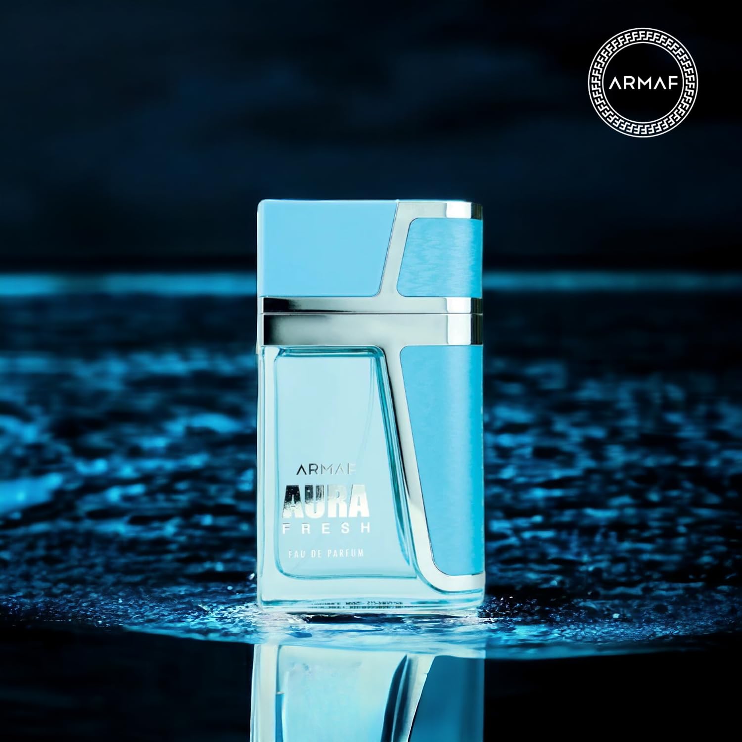Armaf Aura Fresh packaging box displayed for premium gifting or travel.