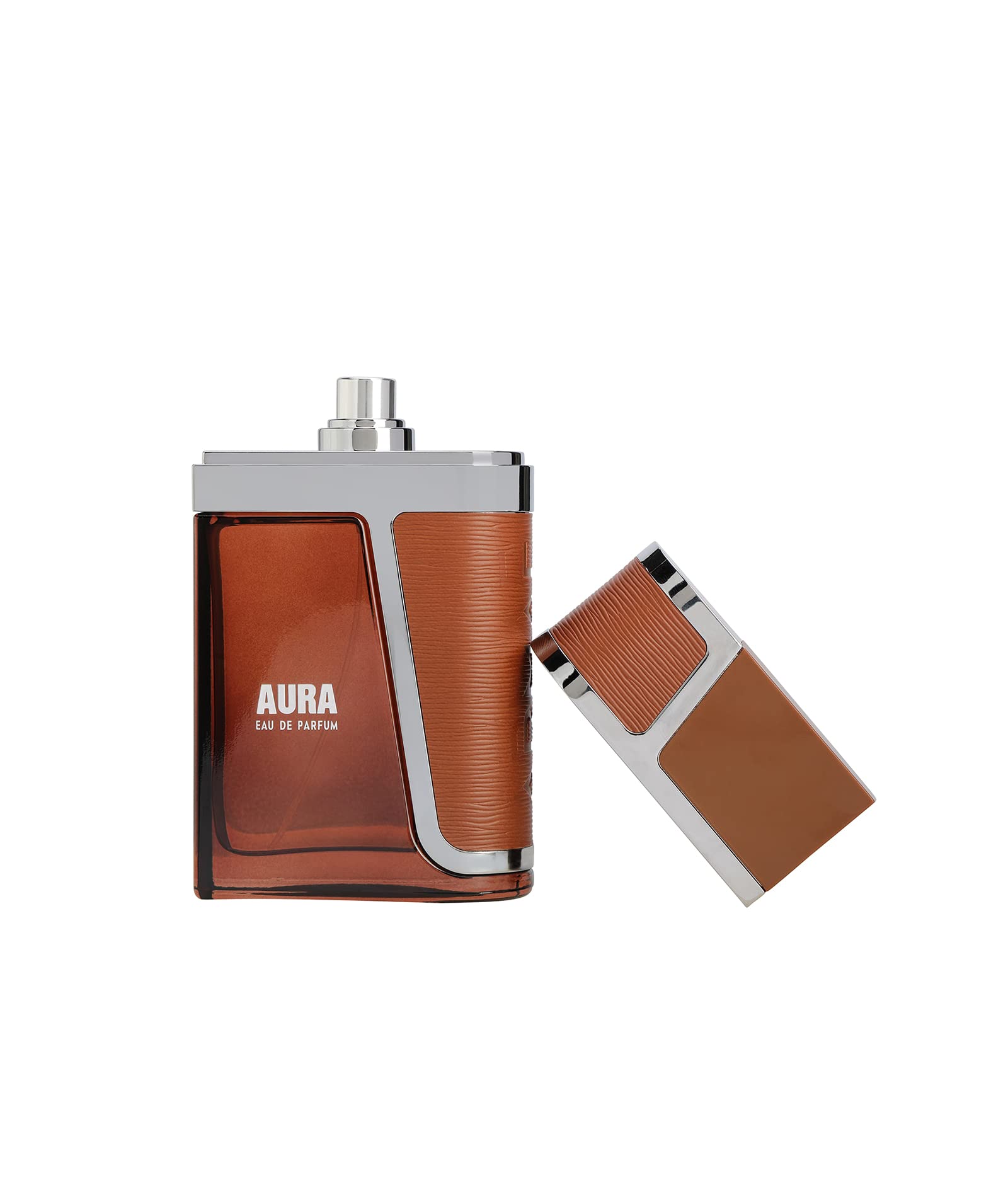 Armaf Aura middle-notes closeup featuring violet and geranium for daytime scent