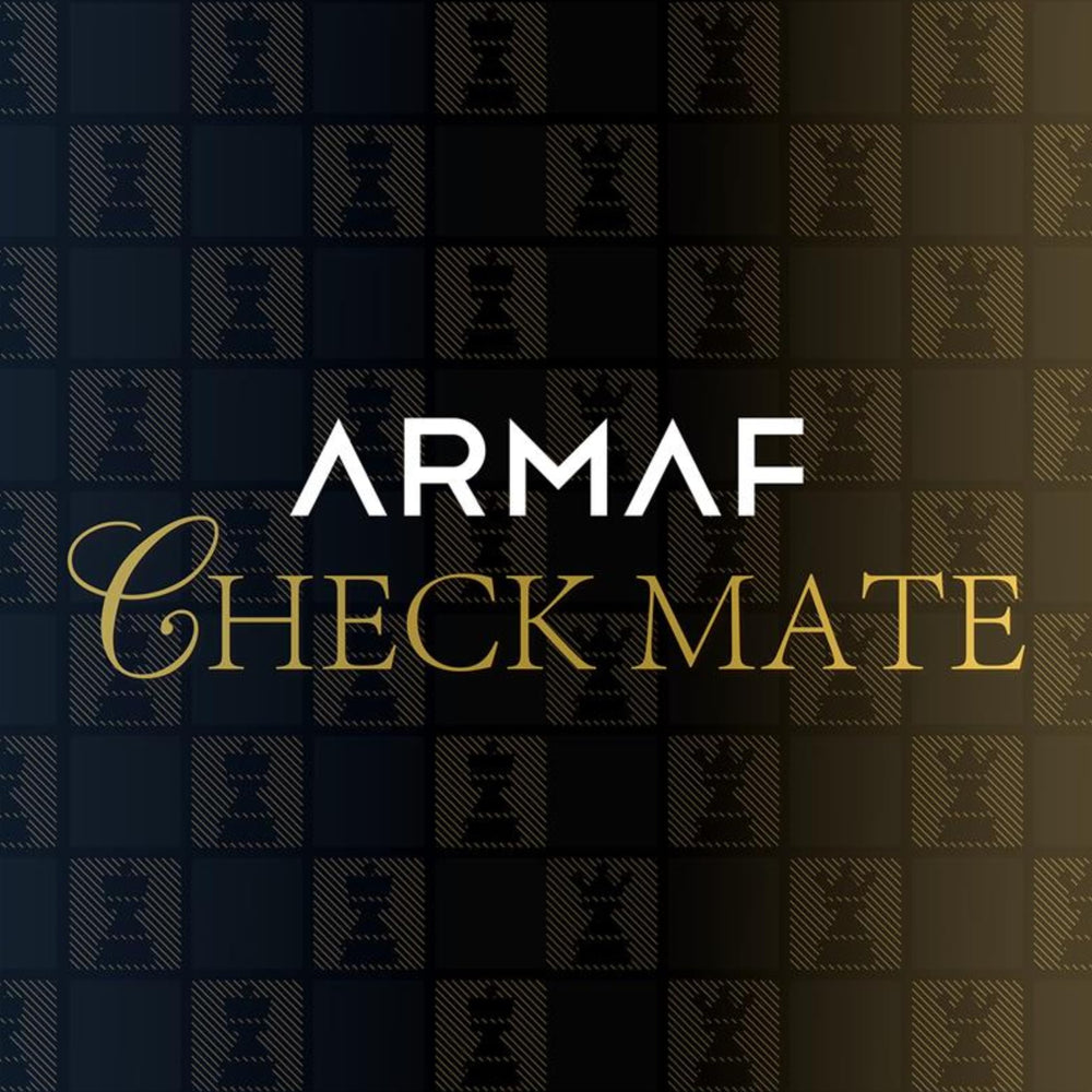 Armaf Checkmate King scent ambience image evokes date-night vibe and gourmand profile
