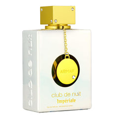 Armaf Club de Nuit Imperiale bottle front, premium fragrance presence for special occasions.