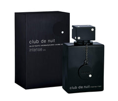 Armaf Club de Nuit Intense bottle front bold evening fragrance for confident nights.