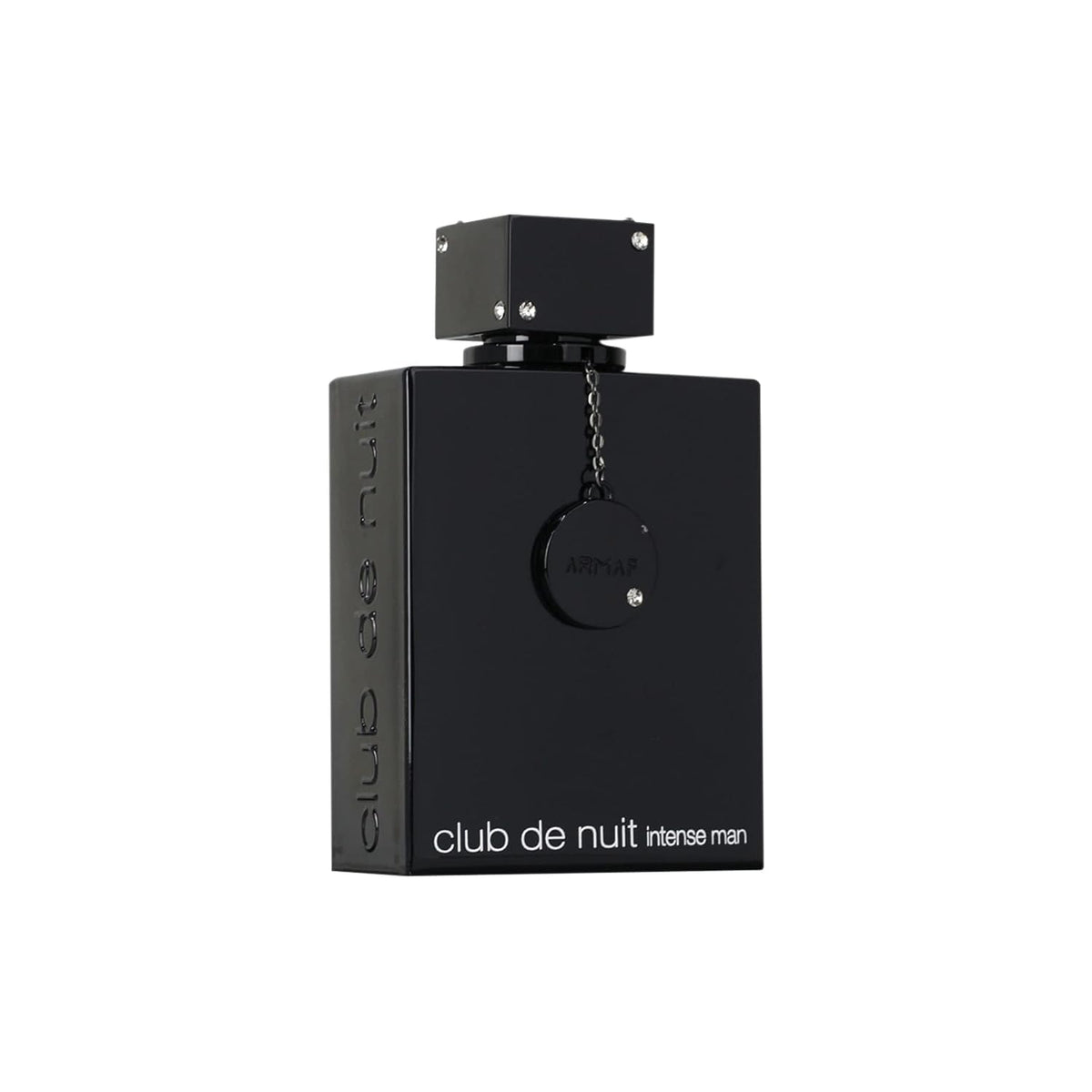 Armaf Club De Nuit Intense bottle showcases bold fragrance for confident evenings