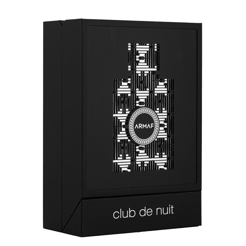 Armaf Club De Nuit Intense Limited Edition 3.6 oz parfum bottle in a stylish setting