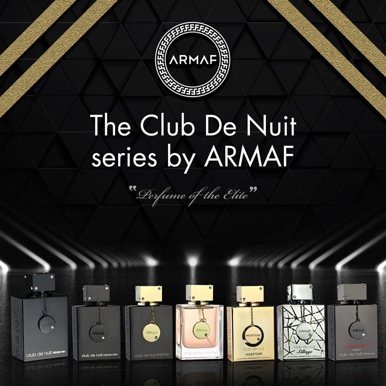 Armaf Club de Nuit Intense Man on-shelf display communicates luxury and confidence.