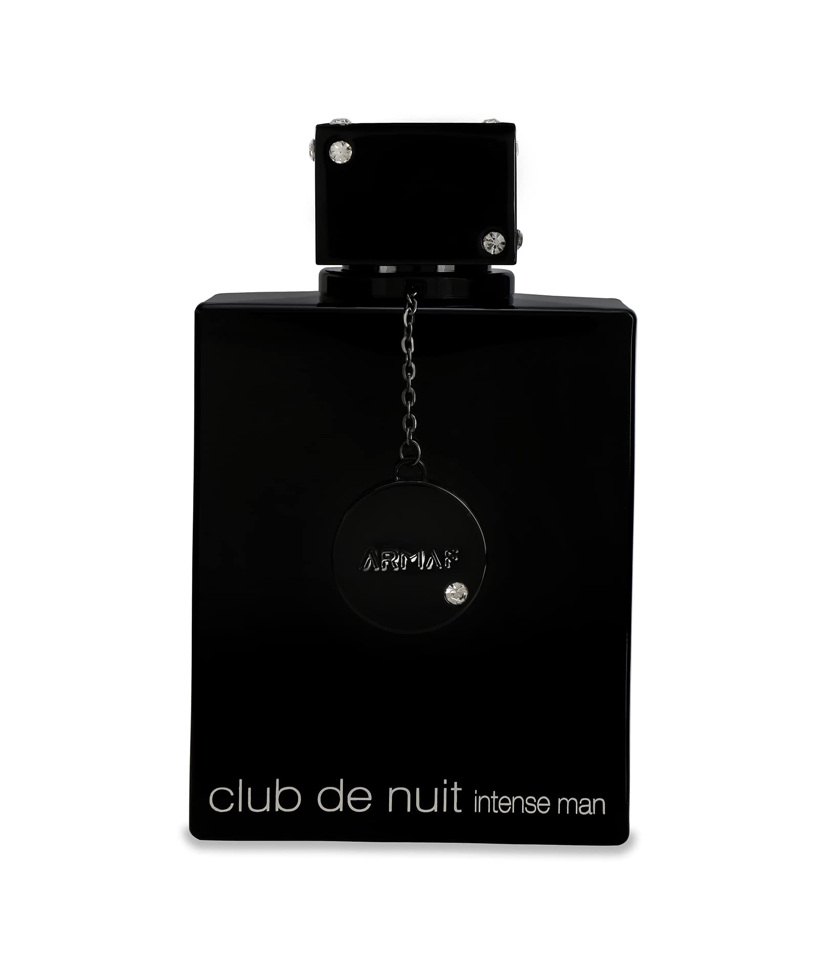 Armaf Club de Nuit Intense packaging box signals luxurious unboxing experience.