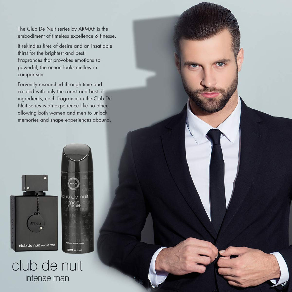 Armaf Club De Nuit Intense top notes visual hints citrus and fruit spark.