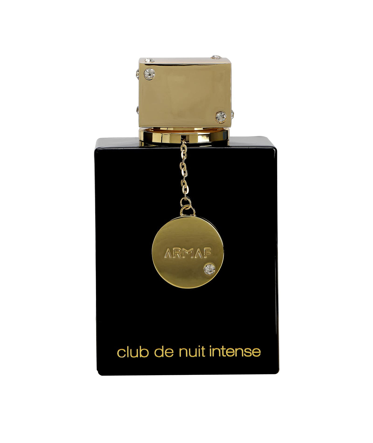 Armaf Club De Nuit Intense Woman bottle top notes image highlights rose and saffron for a radiant entrance