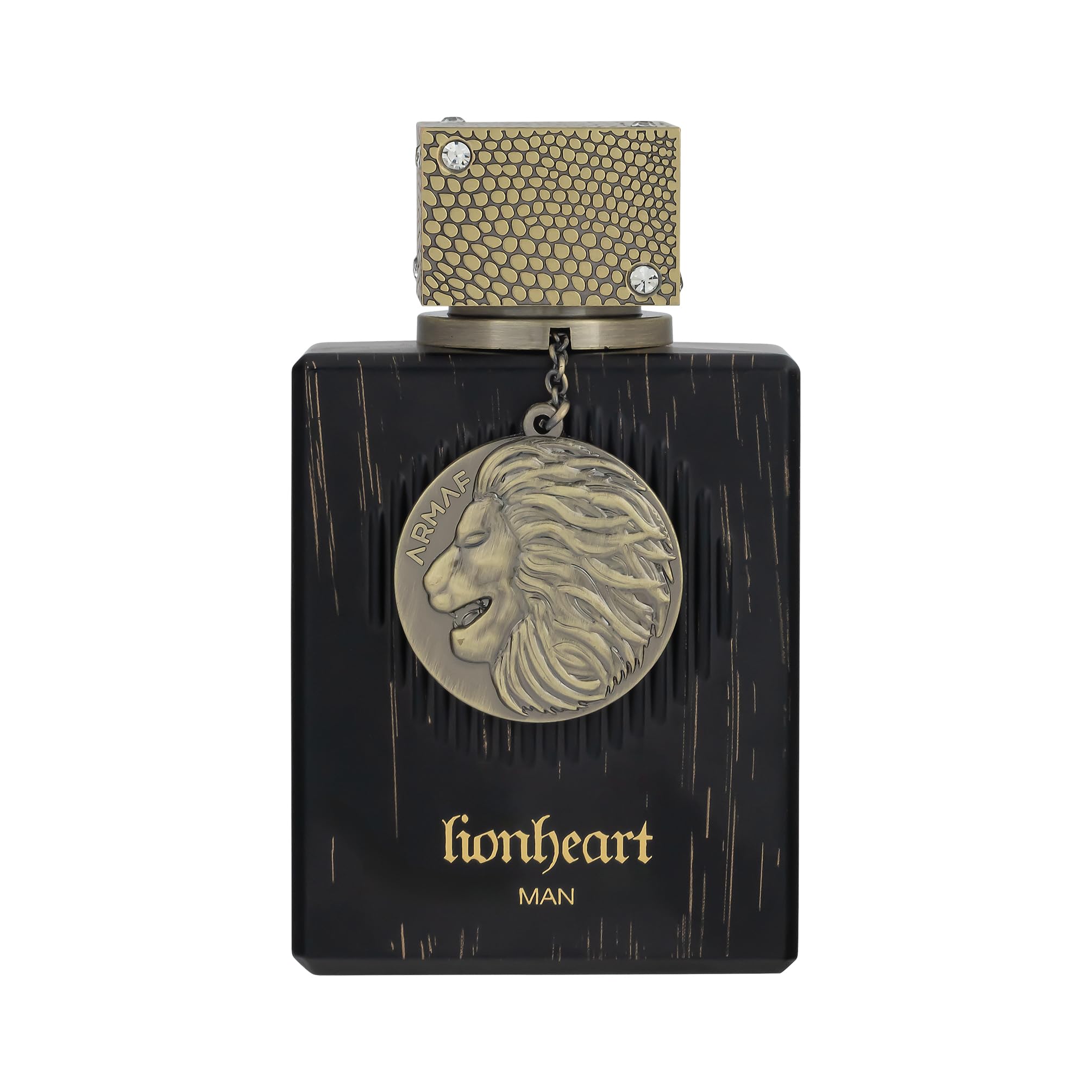 Armaf Club De Nuit Lion Heart bottle front for bold everyday fragrance.