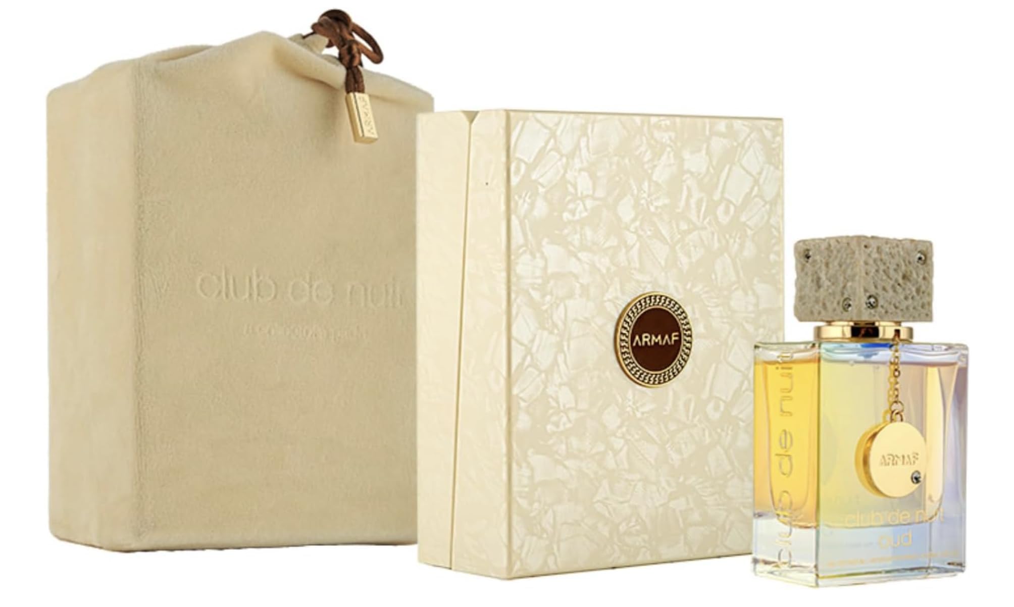 Armaf Club De Nuit Oud box packaging presents gifting-ready design