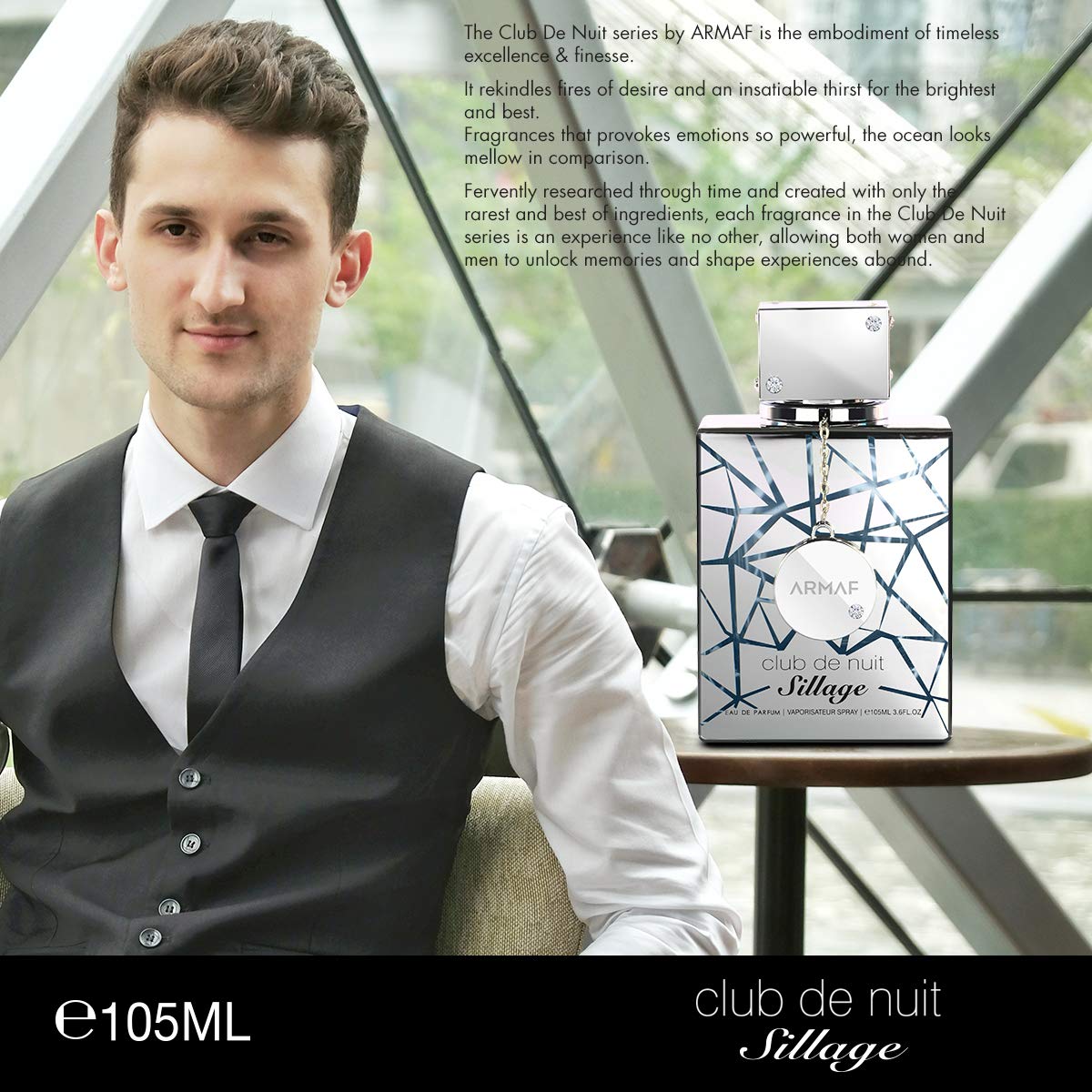 Armaf Club de Nuit Sillage middle notes visual suggests floral depth and sophistication.