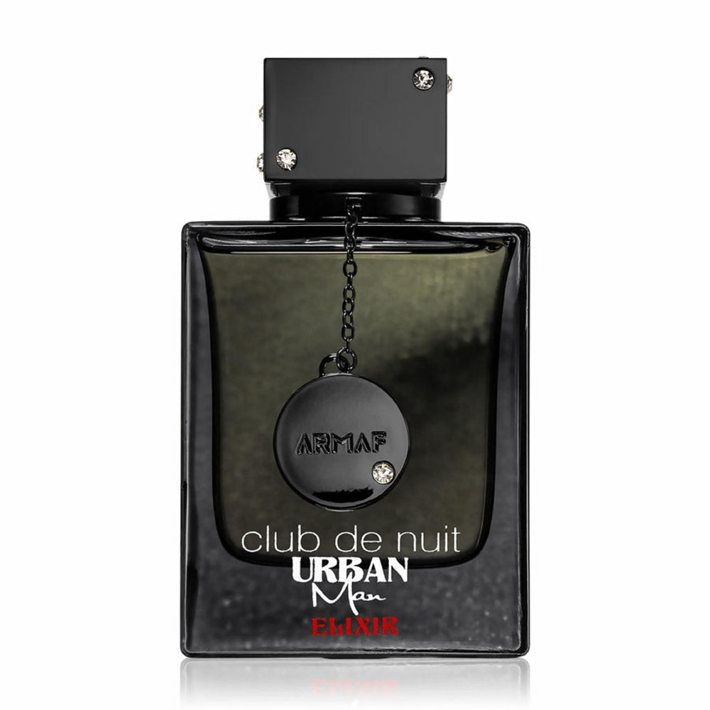 Armaf Club De Nuit Urban Elixir bottle close-up for everyday confidence