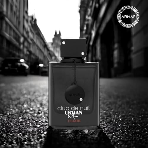 Armaf Club De Nuit Urban Elixir packaging highlights modern masculine design