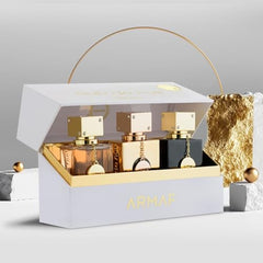 Armaf Club The Nuit Parfum Gift Set bottles displayed as a premium fragrance collection.