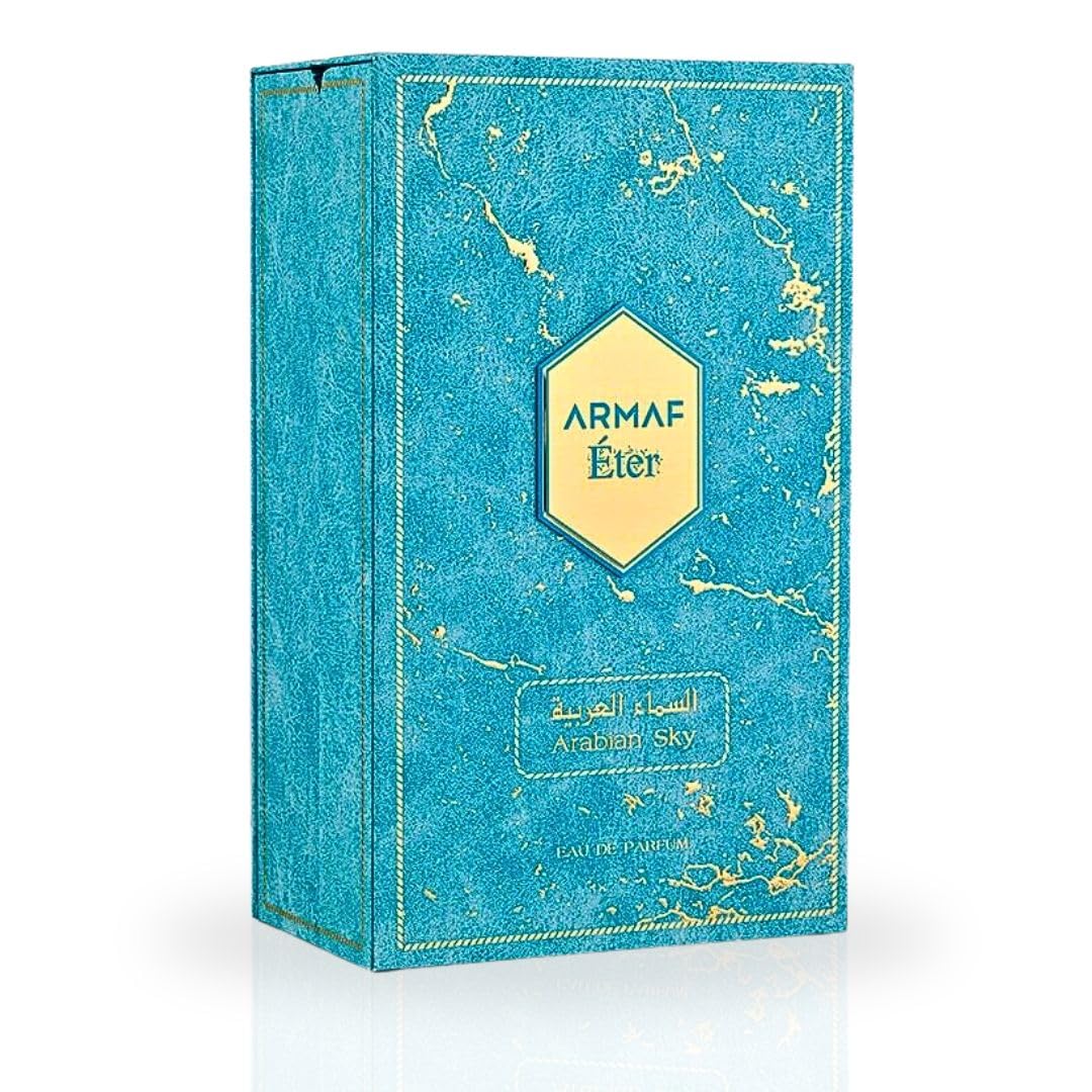 ARMAF Eter Arabian Sky top-notes graphic highlights citrus energy.