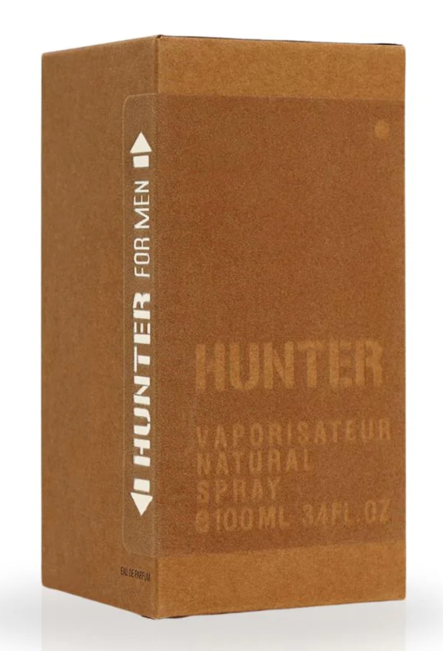 Armaf Hunter for Men cap detail shows secure spray for precise application.