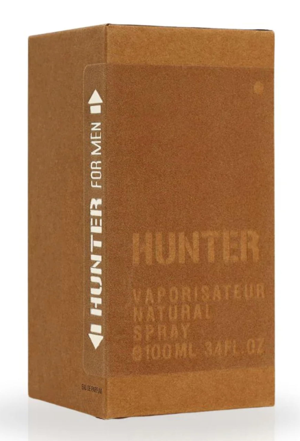 Armaf Hunter for Men cap detail shows secure spray for precise application.