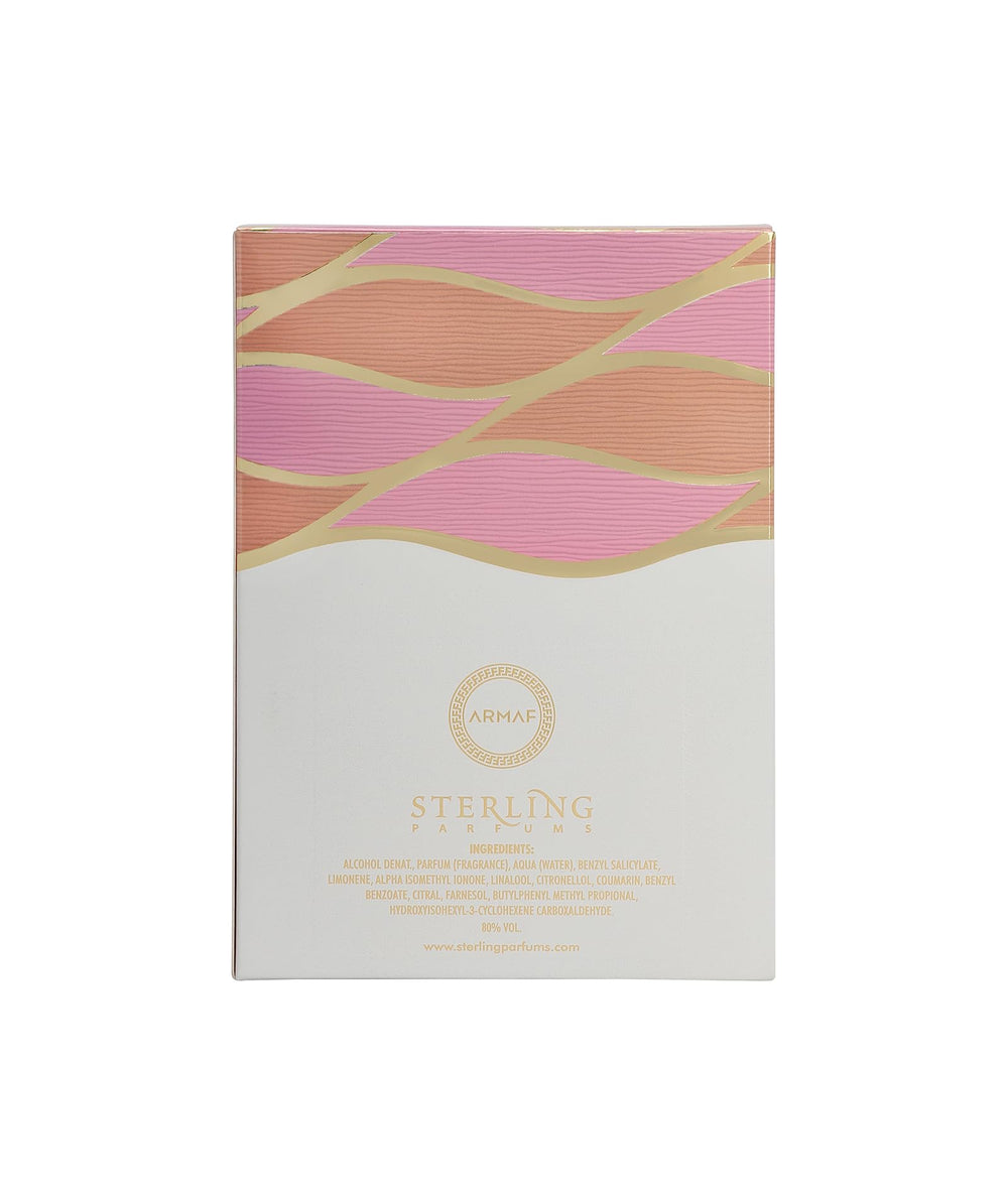 Armaf La Rosa Pour Femme luxe packaging on display for gifting.