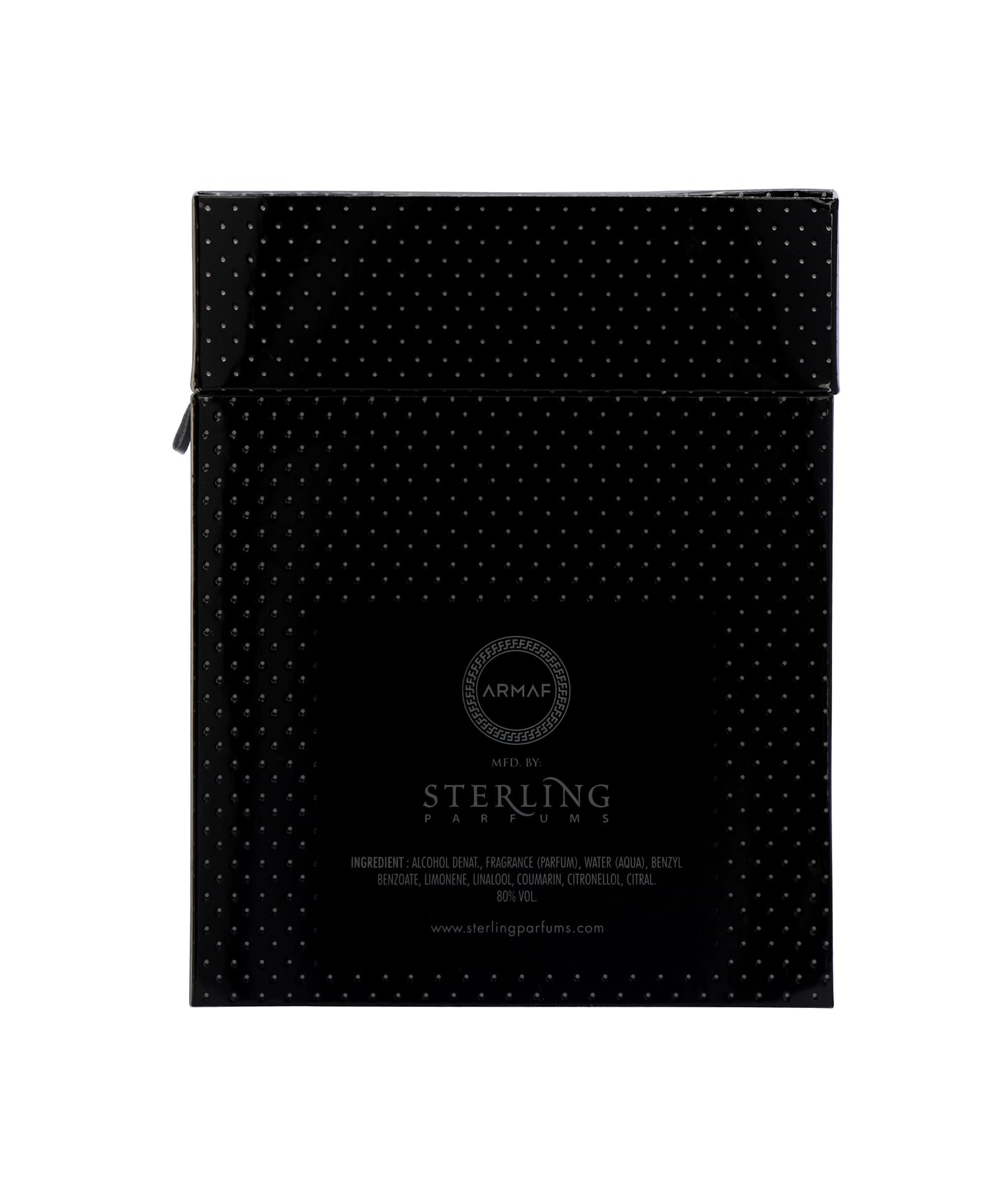 Armaf Legesi packaging box conveys premium gifting and collection appeal.