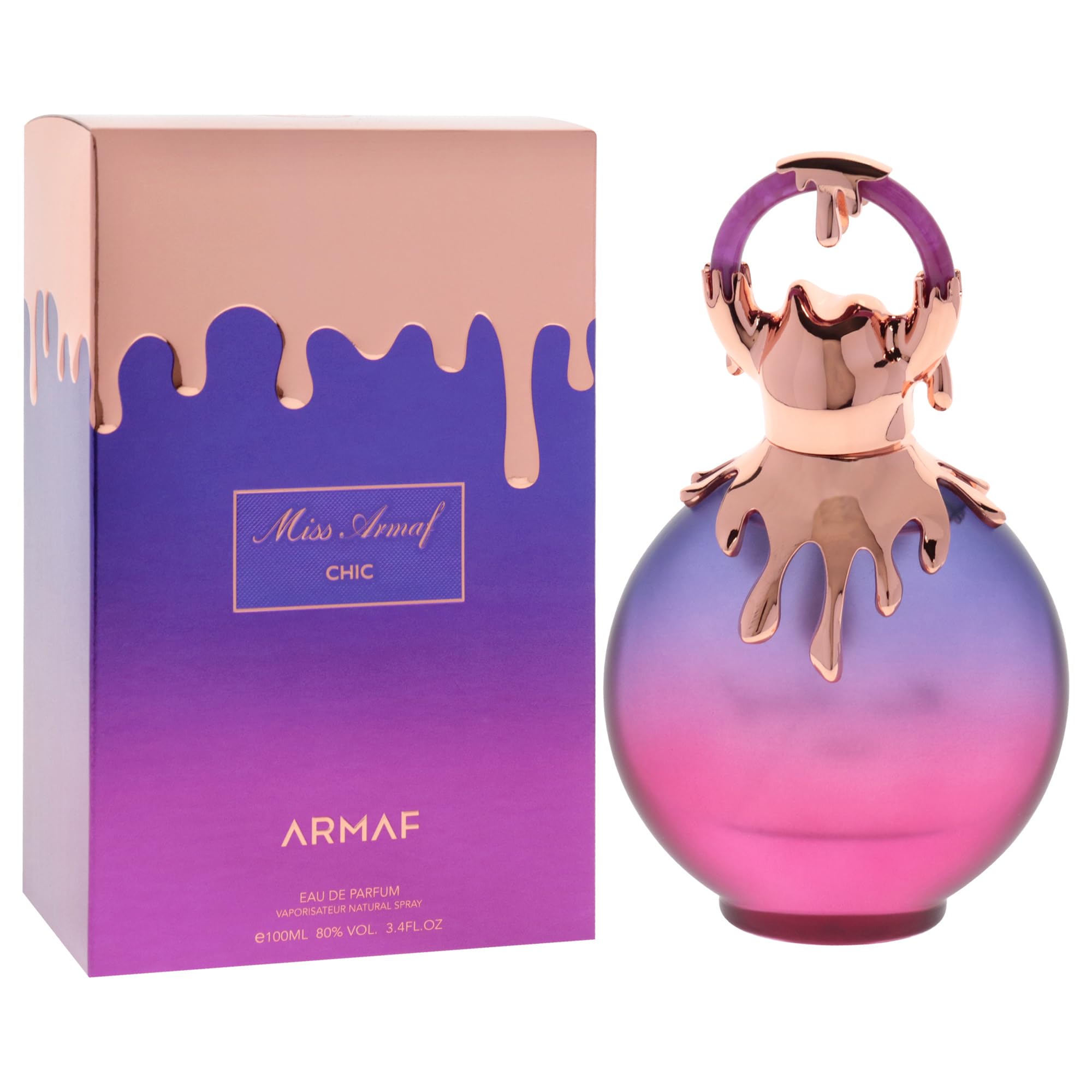 Miss Armaf Chic base notes woody musk offering warmth and lasting presence