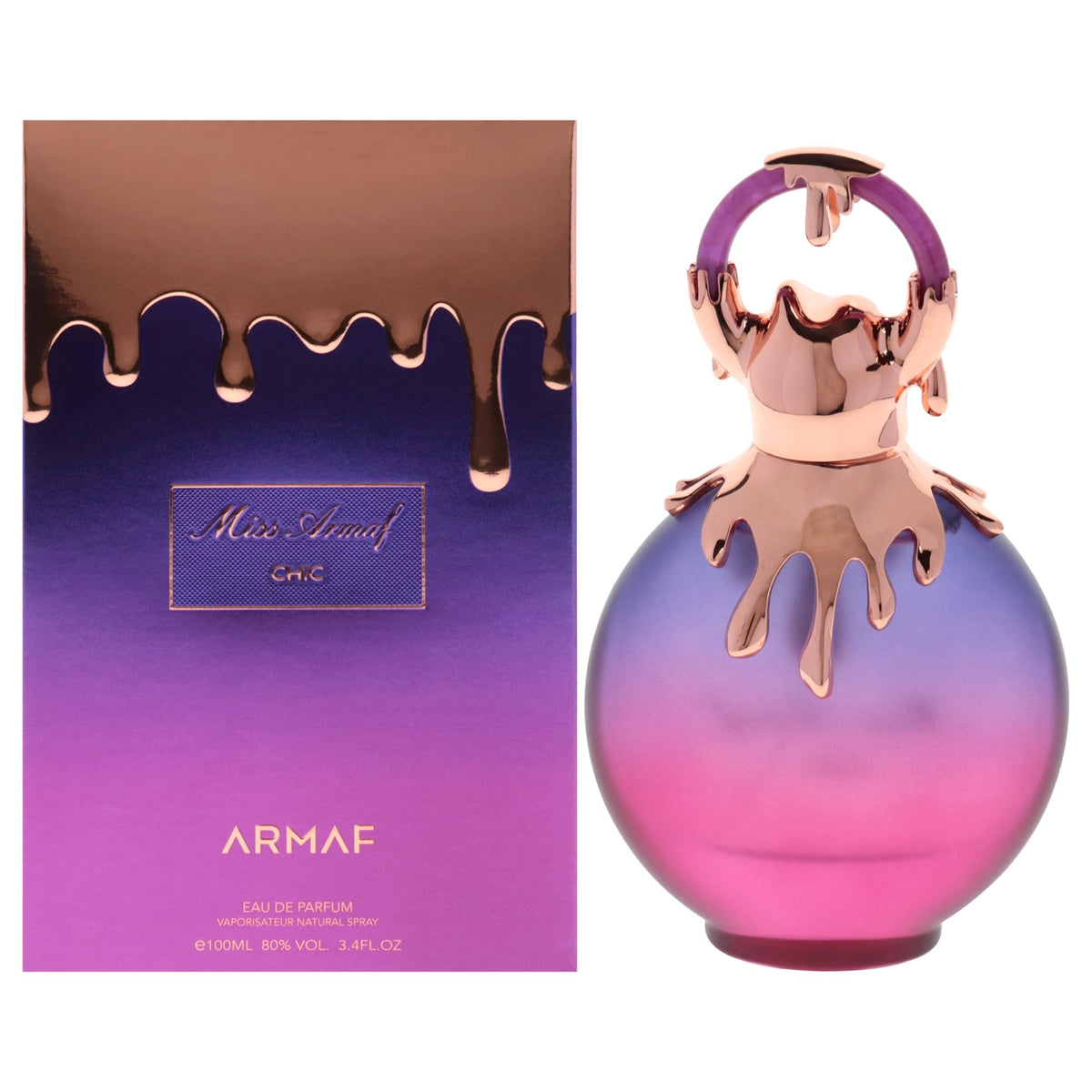 Miss Armaf Chic bottle front for daily wear and elegant style