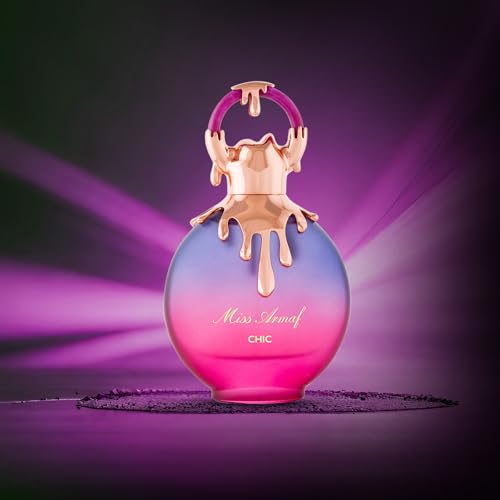 Miss Armaf Chic top notes fruit opening with citrus brightness for daytime freshness