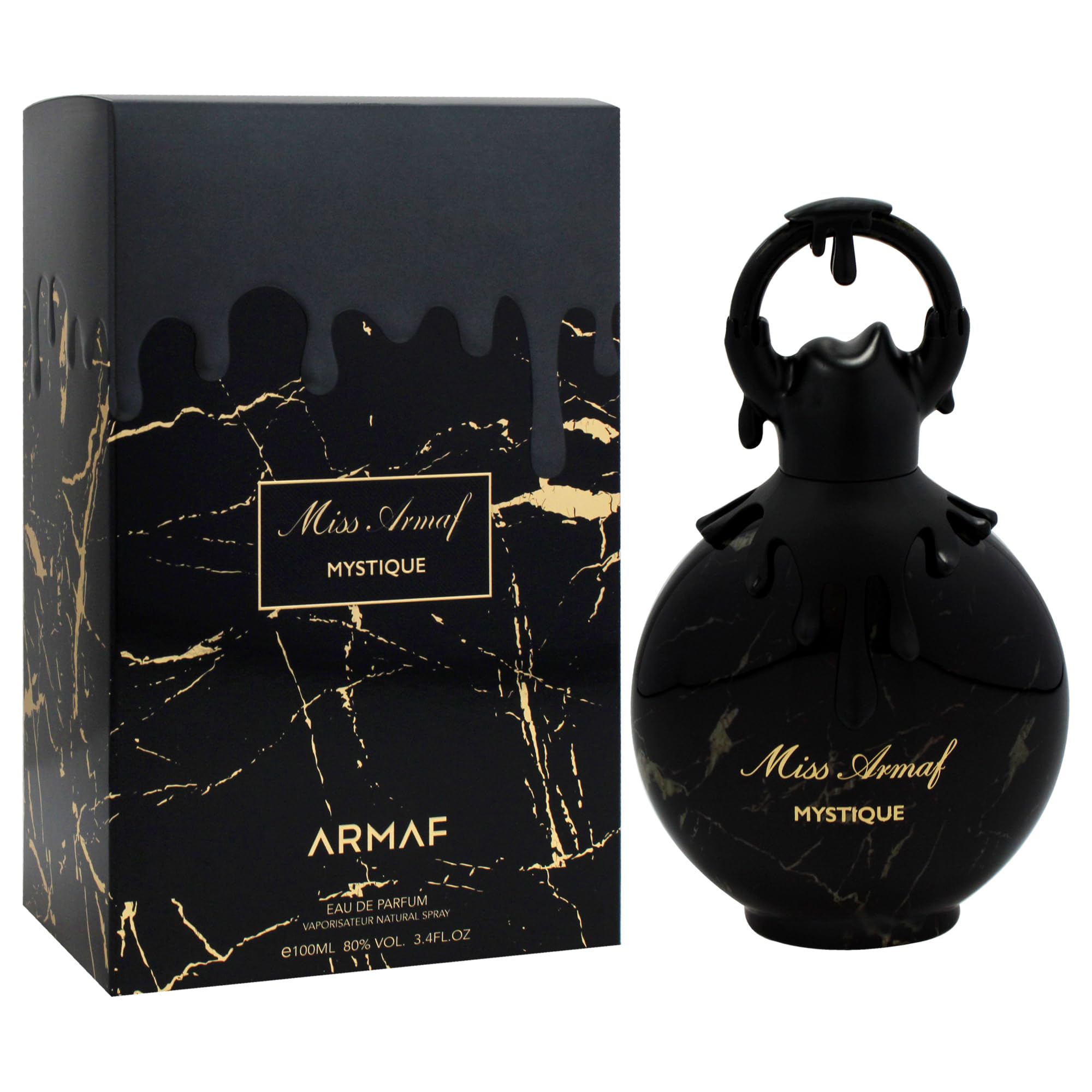 Armaf Miss Mystique packaging box styled for gifting or personal indulgence.