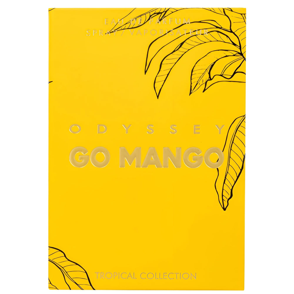 Armaf Odyssey Go Mango packaging box ready for gifting to fragrance lovers