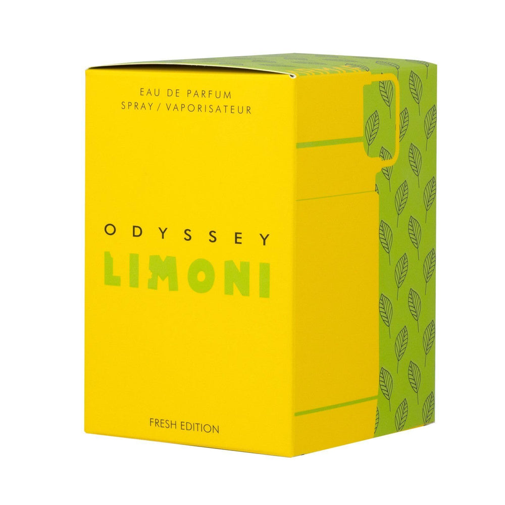 ARMAF Odyssey Limoni Fresh Edition front view highlights bright citrus notes