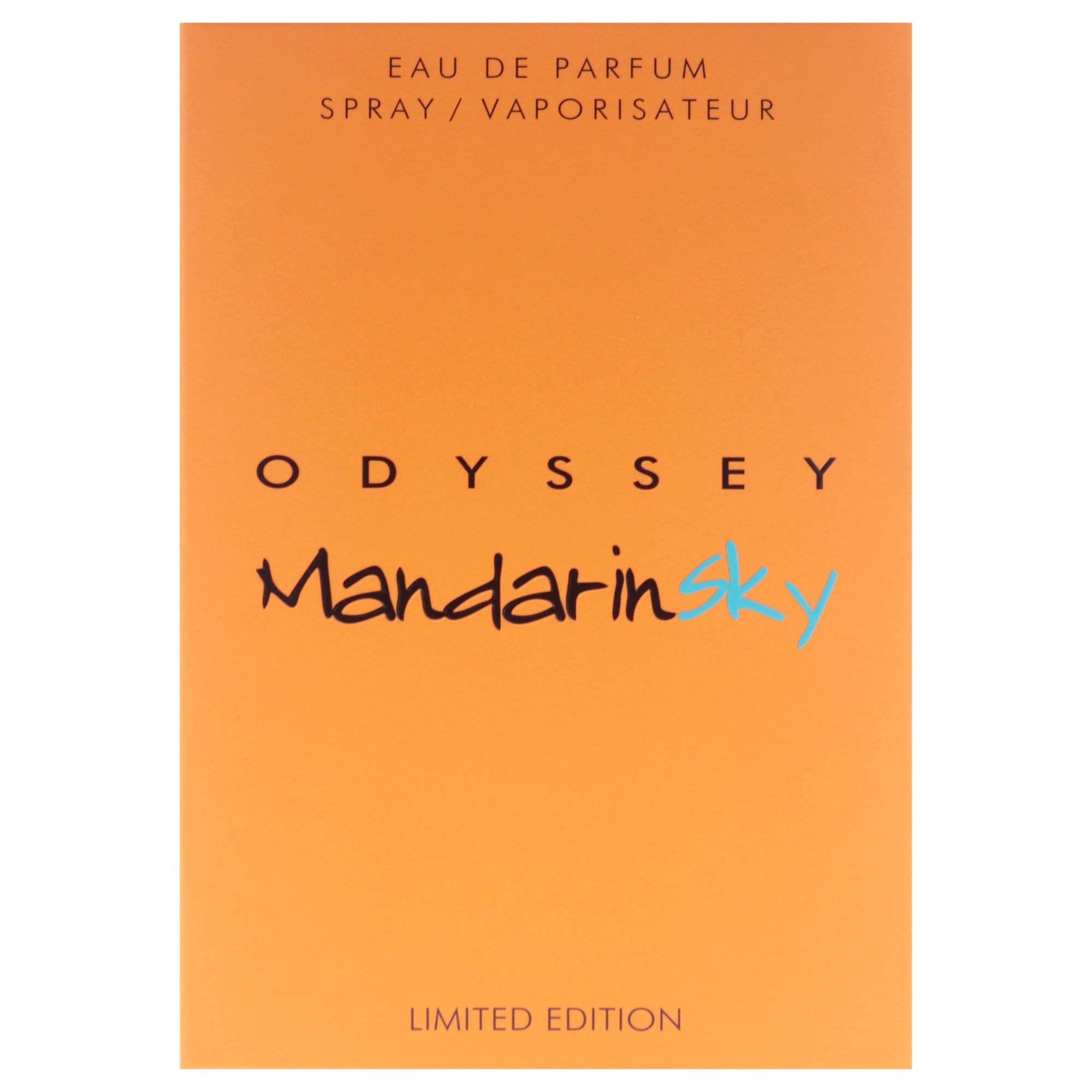 Armaf Odyssey Mandarin Sky mist emission hints at vibrant citrus launch.