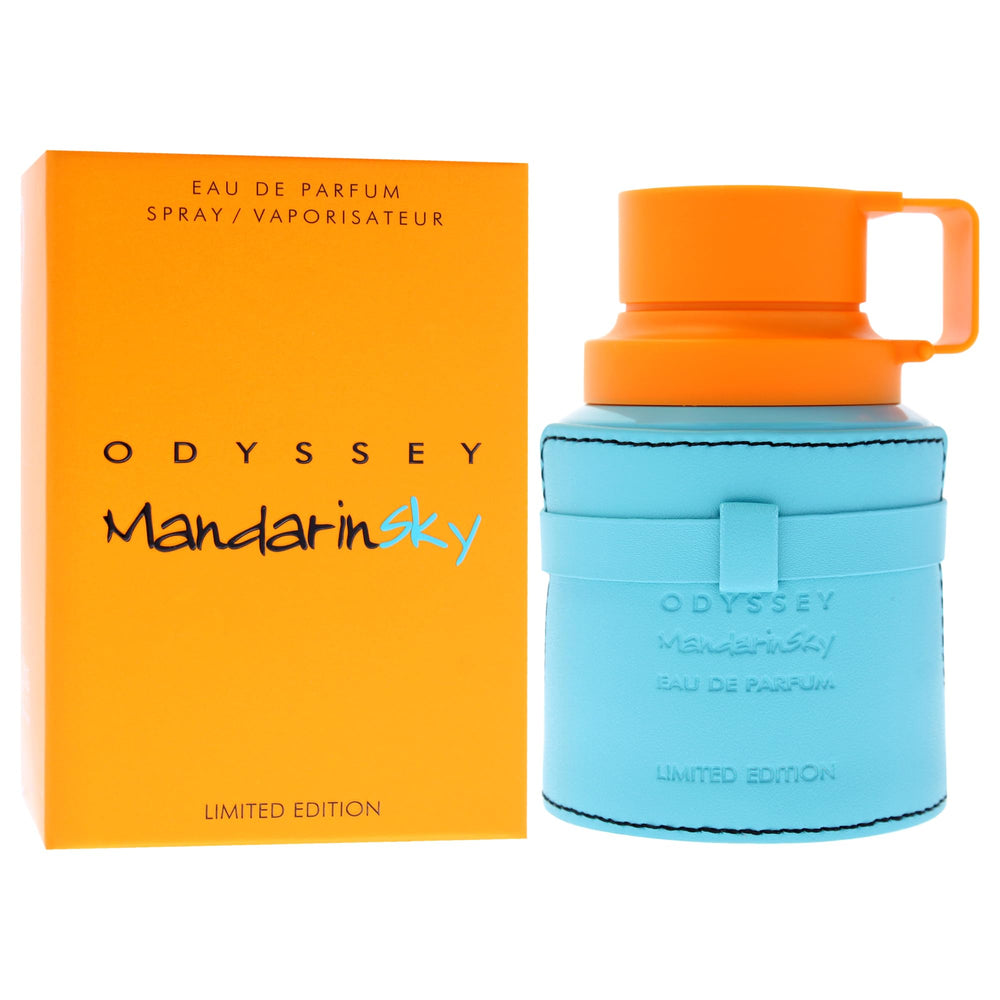 Armaf Odyssey Mandarin Sky box packaging, collector-worthy presentation for gifting