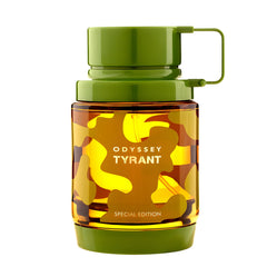 Armaf Odyssey Tyrant EDP bottle highlights bold masculine scent for evening wear