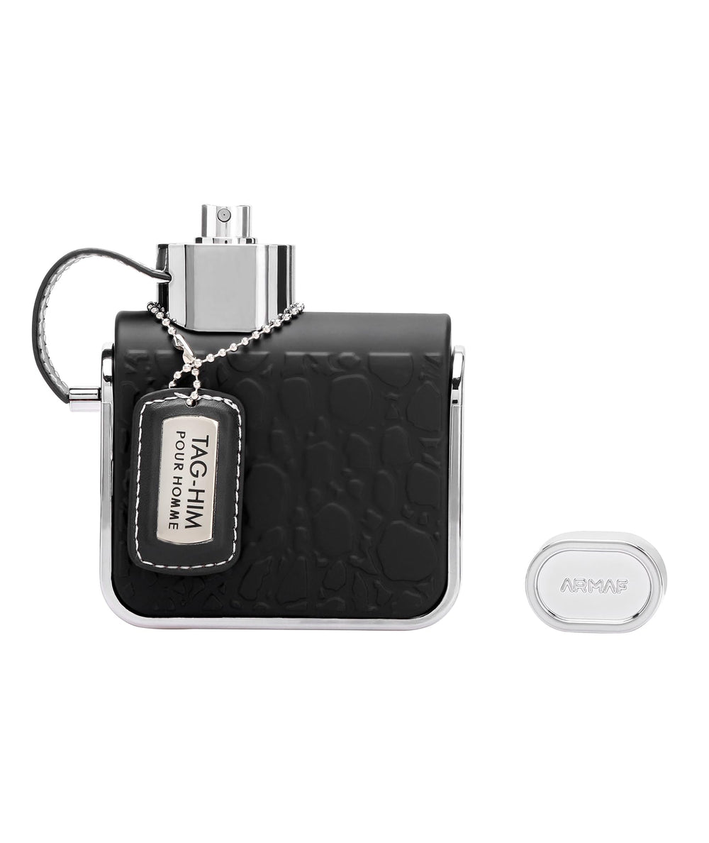 Armaf Tag Him packaging box for gift-ready presentation