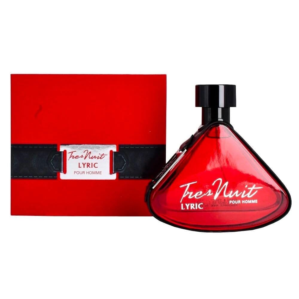 Armaf Tres Nuit Lyric packaging-box showcases premium presentation for gifting.