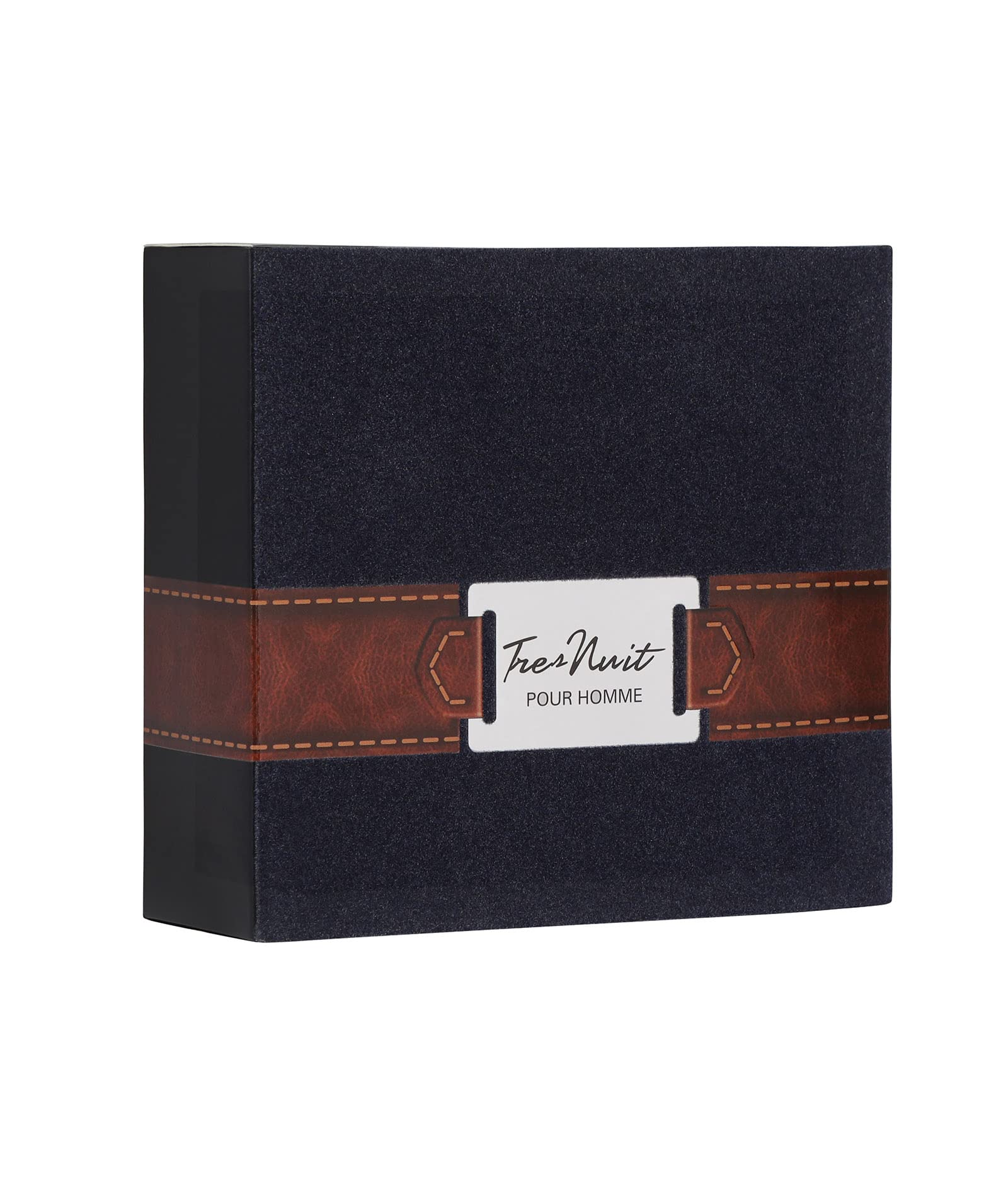 Armaf Tres Nuit Pour Homme box inside signals sturdy protection and value.