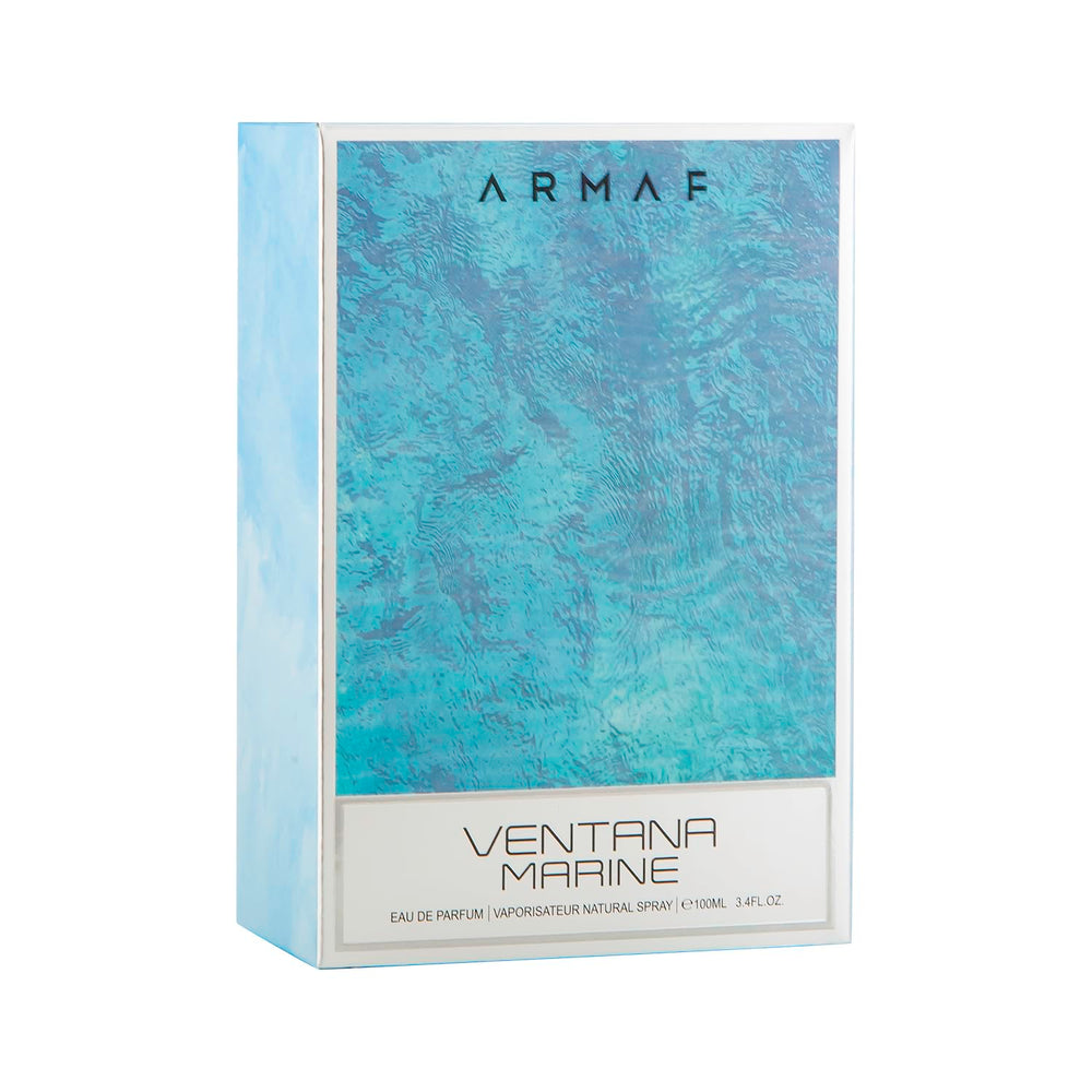 Armaf Ventana Marine applied to pulse points demonstrates balanced projection for everyday use.