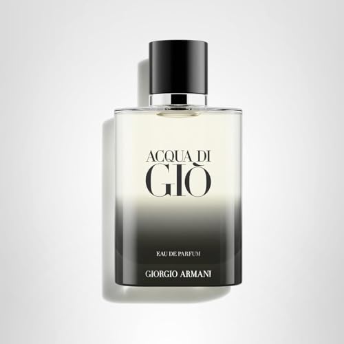 Armani Beauty Acqua di Giò base with patchouli anchors the scent for versatile evenings.