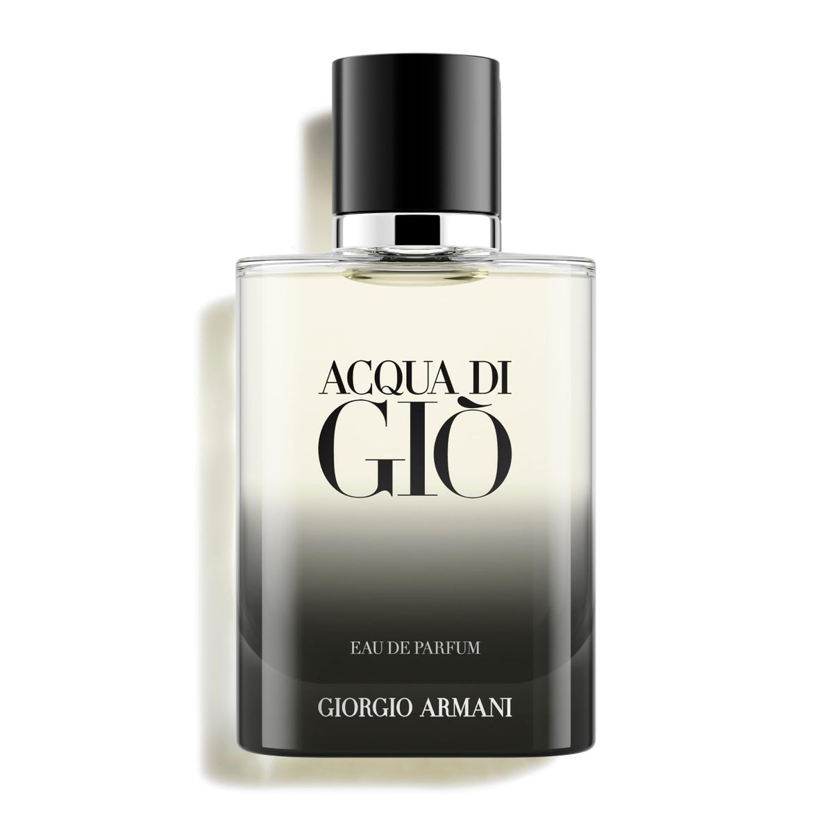 Armani Beauty Acqua di Gio bottle close-up showing premium design for daily confidence