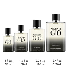 Armani Beauty Acqua di Giò box packaging signals a premium unboxing experience.