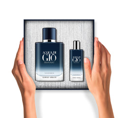 Armani Beauty Acqua di Giò Profondo premium packaging display