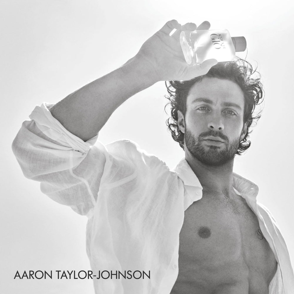 Armani Beauty Acqua di Giò Profondo sea-depths motif evokes fresh-to-deep scent suitable for day to night.