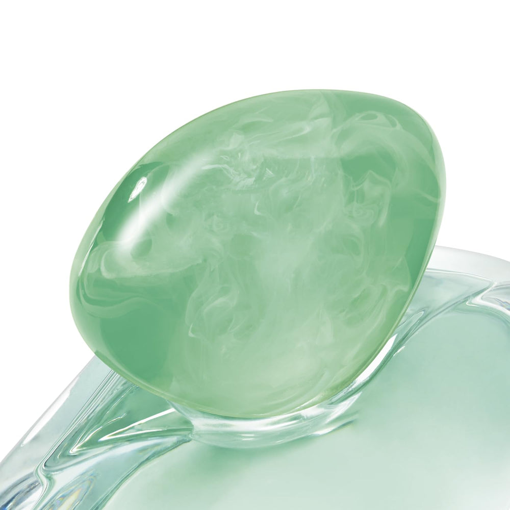 Armani Beauty Acqua di Gioia packaging shot emphasizing natural femininity and minimal design.