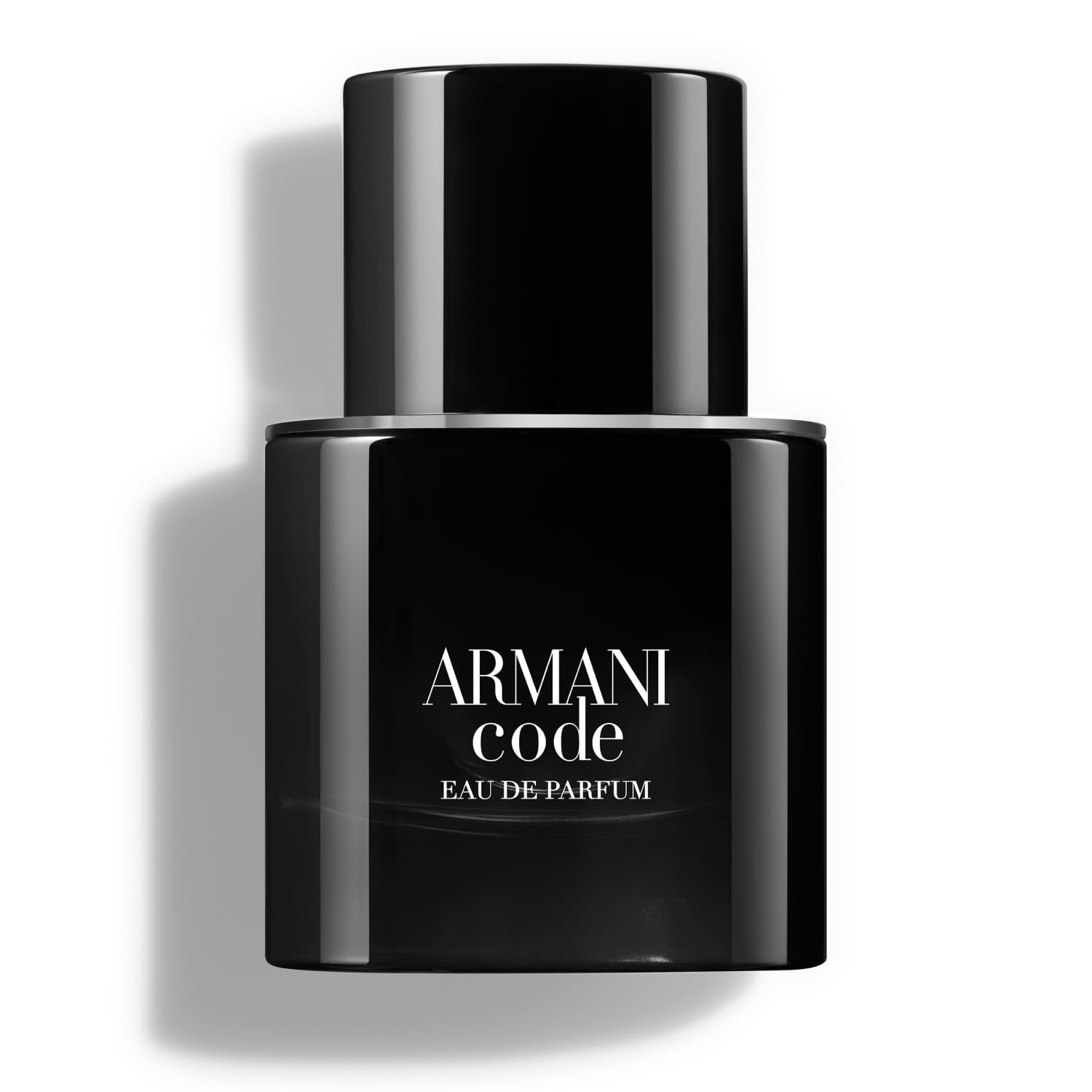 Armani Beauty Code EDP bottle-front view signals versatile, modern fragrance for day or evening.